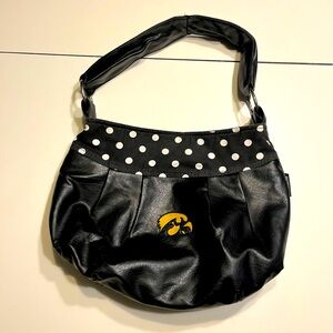 Bagolitas by Janice Iowa State Hawkeyes purse polka dots